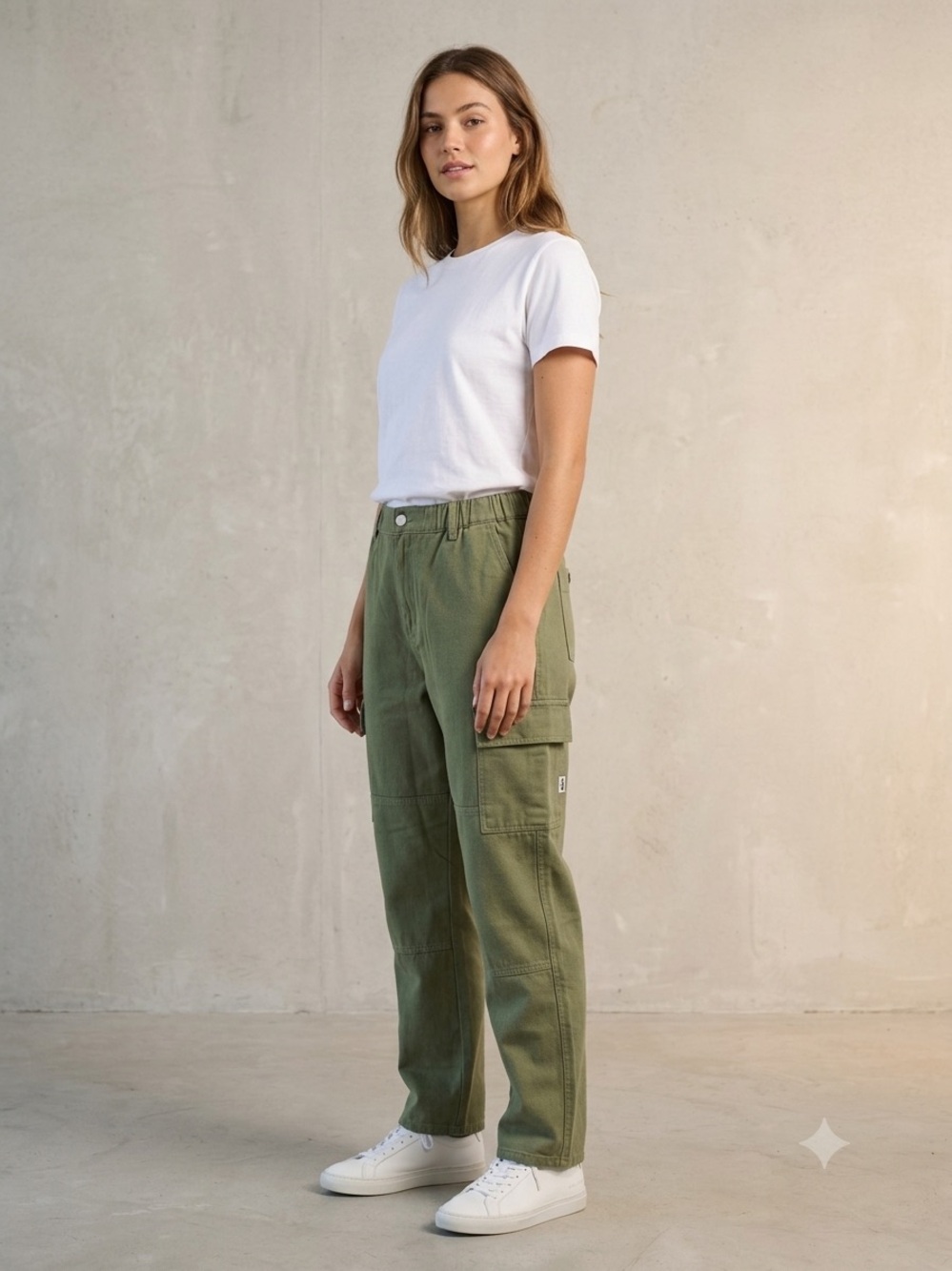 Olive Cargo Pants
